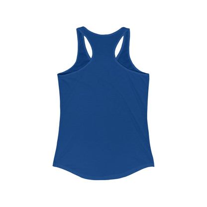 Sorry for what I said before I had my coffee, Women's Ideal Racerback Tank