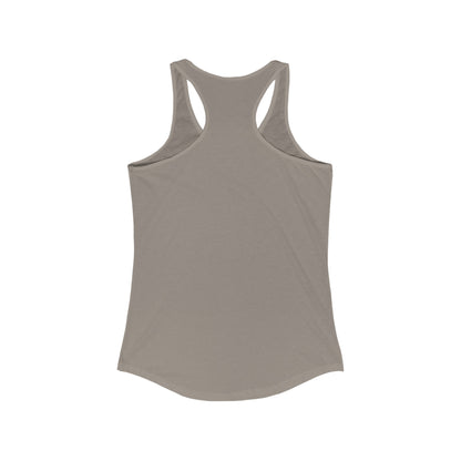 Sorry for what I said before I had my coffee, Women's Ideal Racerback Tank