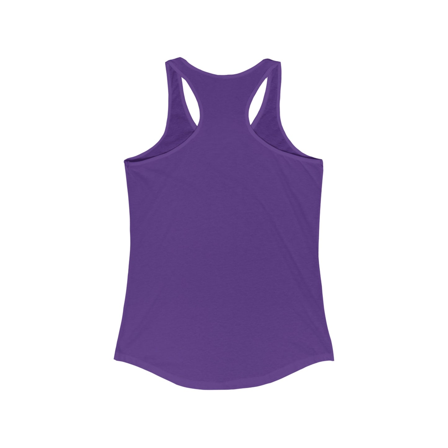 Sorry for what I said before I had my coffee, Women's Ideal Racerback Tank