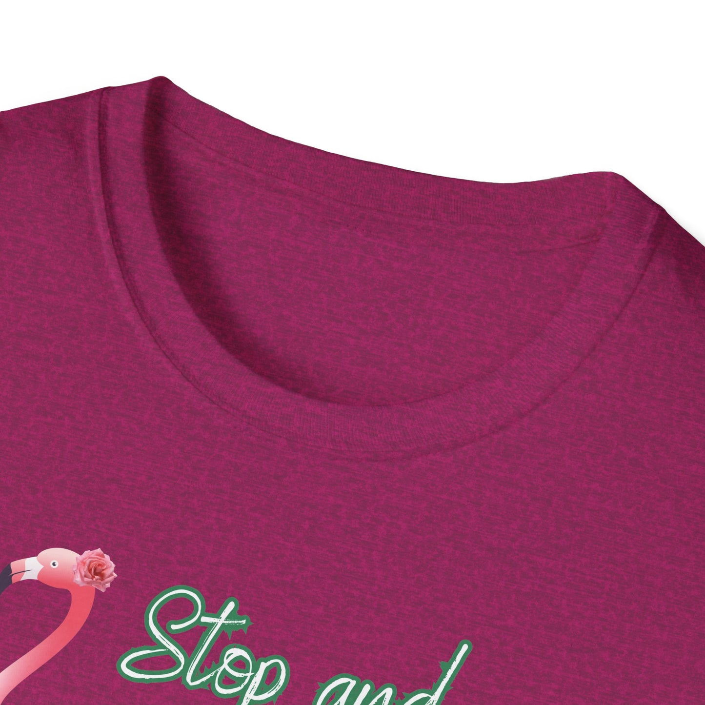Stop and Smell the Rose', Unisex Softstyle T-Shirt