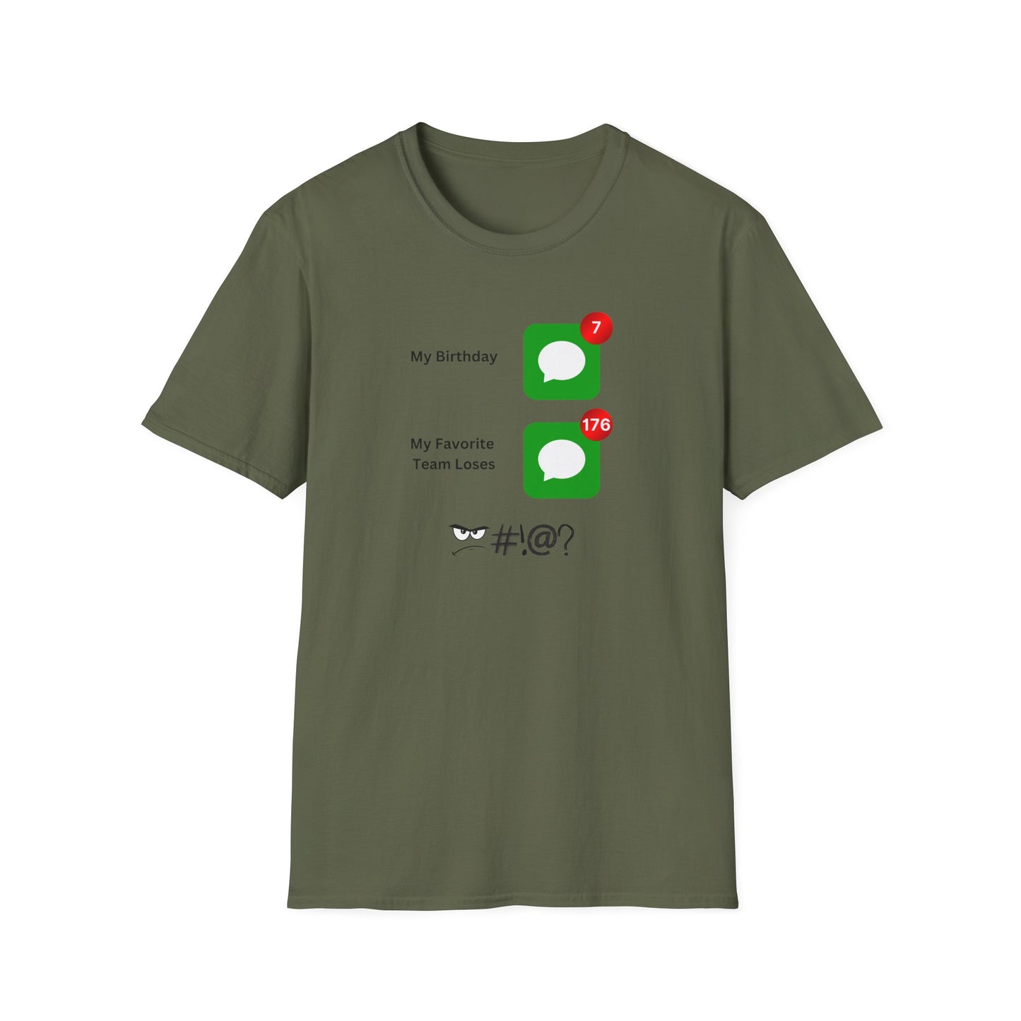 Team Loses, Unisex Softstyle T-Shirt