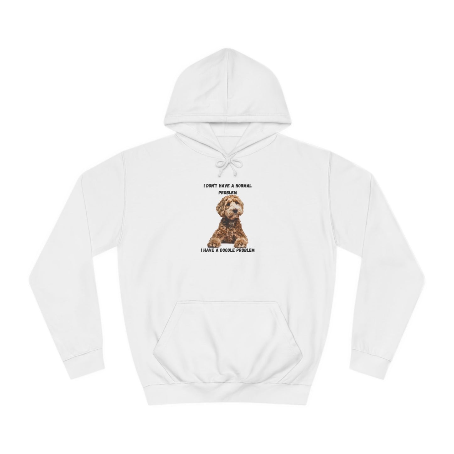 I have a Doodle Problem, Unisex College Hoodie