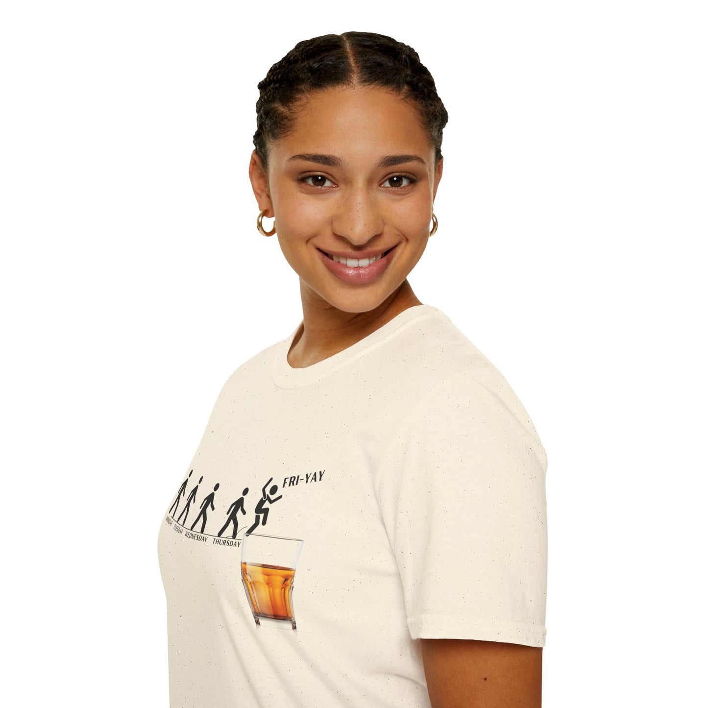Fri-YAY Whiskey, Softstyle T-Shirt