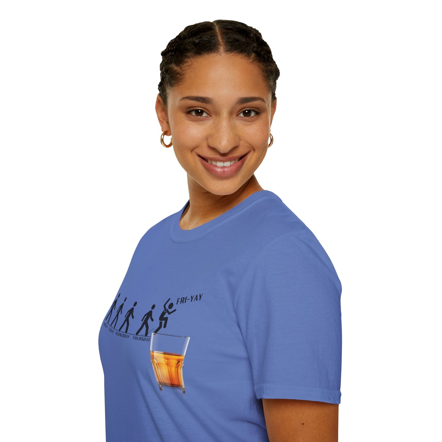 Fri-YAY Whiskey, Softstyle T-Shirt