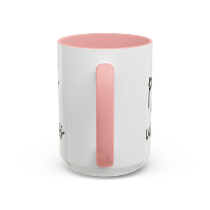 Pants are useless, Accent Coffee Mug (11, 15oz)