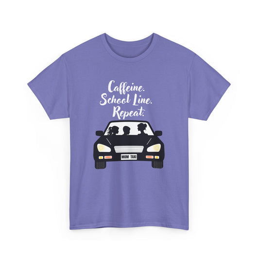 Retro Car Ride Unisex Heavy Cotton Tee - Fun Adventure Graphic Tee