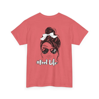 #Pool Life, Unisex Heavy Cotton Tee - Vibrant Summer Vibes