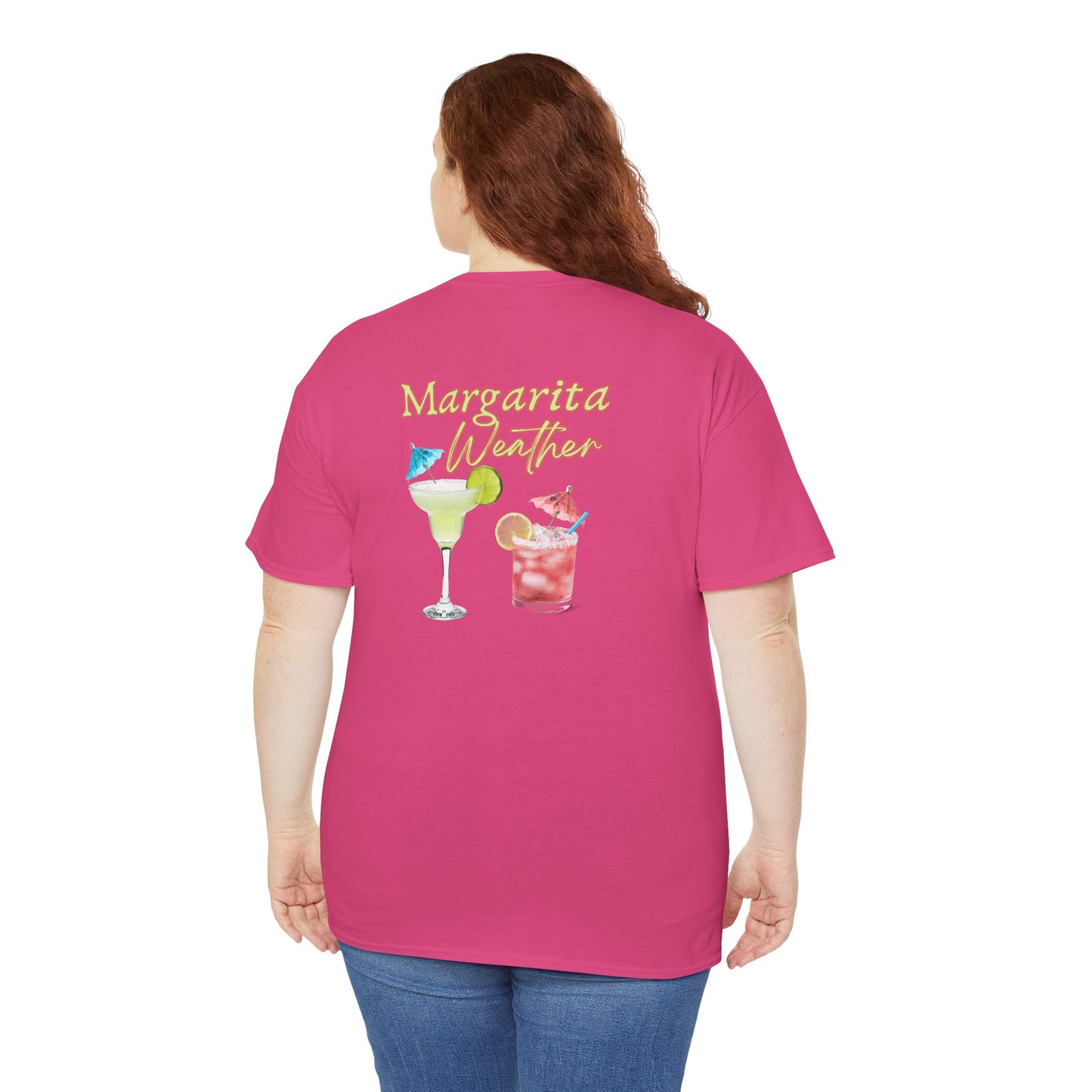 Margarita Vibe Unisex Heavy Cotton Tee, Perfect for Summer Gatherings, Beach Days, Birthday Celebrations, Drink Lovers, Casual Wear