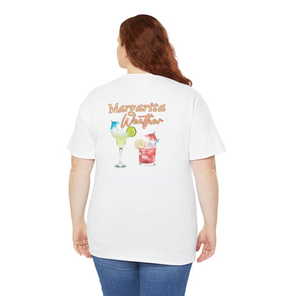 Margarita Vibe Unisex Heavy Cotton Tee, Perfect for Summer Gatherings, Beach Days, Birthday Celebrations, Drink Lovers, Casual Wear