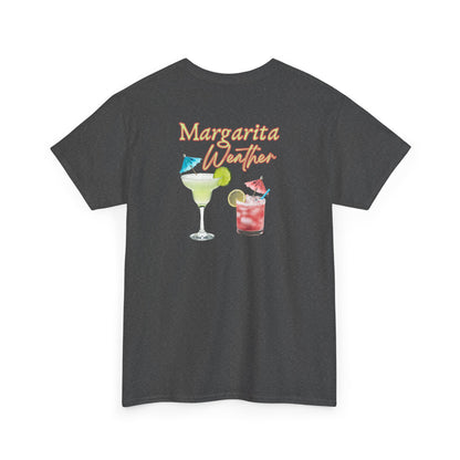 Margarita Vibe Unisex Heavy Cotton Tee, Perfect for Summer Gatherings, Beach Days, Birthday Celebrations, Drink Lovers, Casual Wear