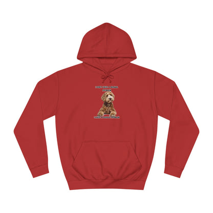 I have a Doodle Problem, Unisex College Hoodie
