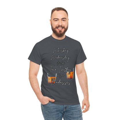 Whiskey Wednesday, Unisex Heavy Cotton Tee