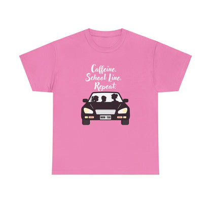 Retro Car Ride Unisex Heavy Cotton Tee - Fun Adventure Graphic Tee