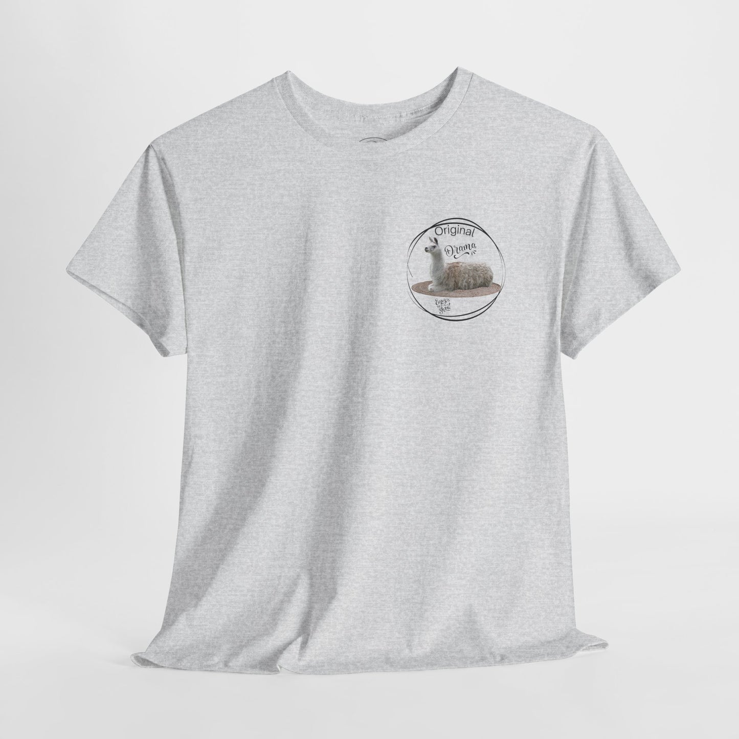 Funny Alpaca Tee, Unisex Cotton Shirt, Cute Animal Graphic Tee, Casual Wear, Gift for Animal Lovers, Birthday, Humor Apparel