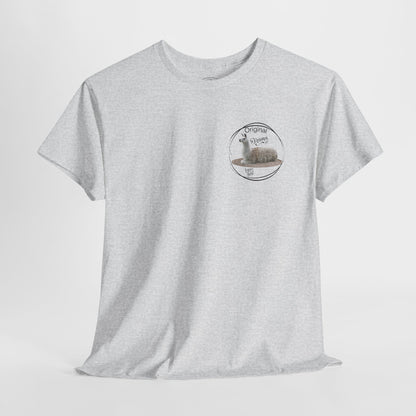 Funny Alpaca Tee, Unisex Cotton Shirt, Cute Animal Graphic Tee, Casual Wear, Gift for Animal Lovers, Birthday, Humor Apparel