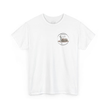 Funny Alpaca Tee, Unisex Cotton Shirt, Cute Animal Graphic Tee, Casual Wear, Gift for Animal Lovers, Birthday, Humor Apparel