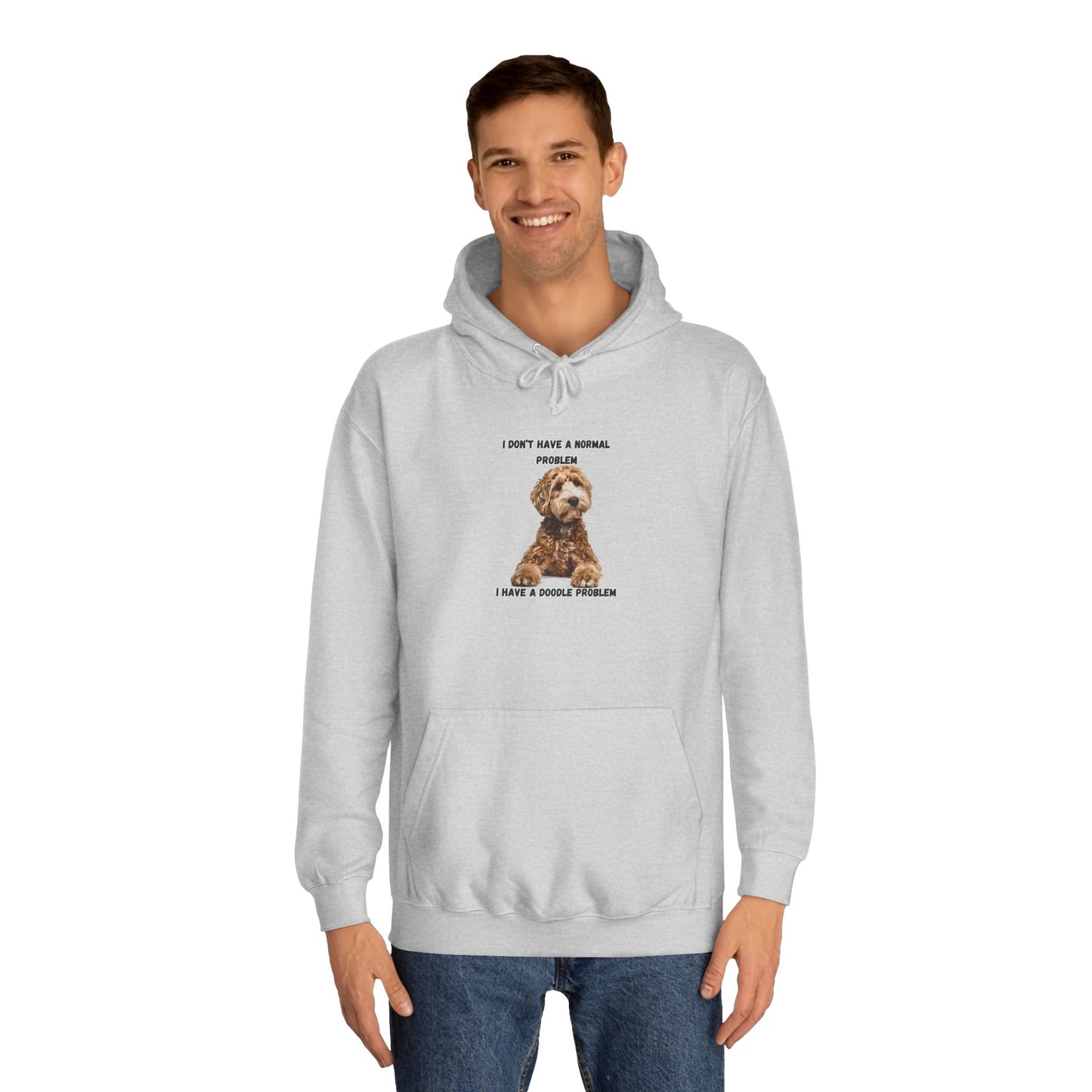 I have a Doodle Problem, Unisex College Hoodie