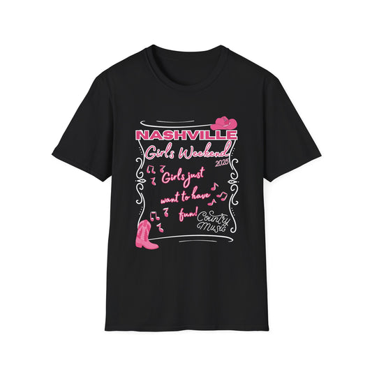 Copy of Nashville Girls Weekend -  Softstyle T-Shirt