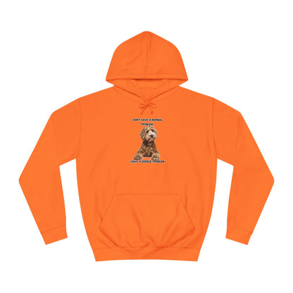 I have a Doodle Problem, Unisex College Hoodie