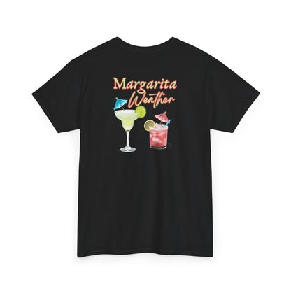 Margarita Vibe Unisex Heavy Cotton Tee, Perfect for Summer Gatherings, Beach Days, Birthday Celebrations, Drink Lovers, Casual Wear