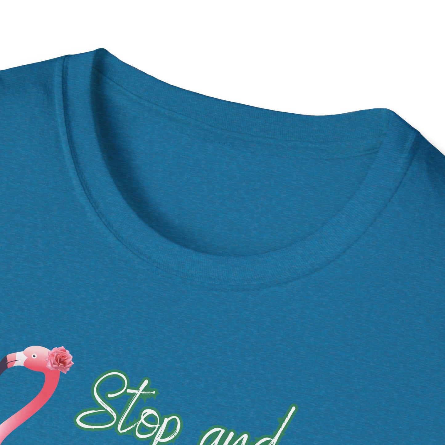 Stop and Smell the Rose', Unisex Softstyle T-Shirt