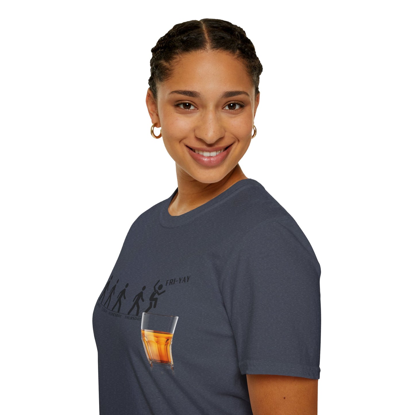 Fri-YAY Whiskey, Softstyle T-Shirt