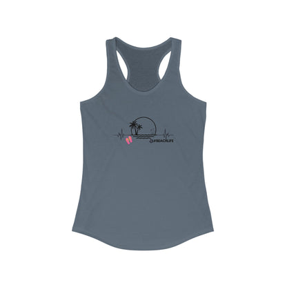 Beach Life Racerback Tank for Women - Perfect Summer Top