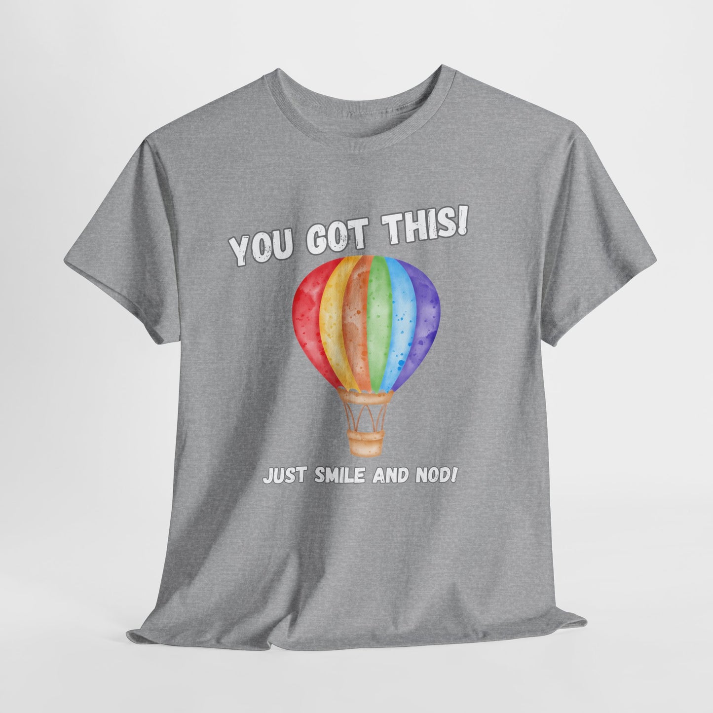 Inspirational Hot Air Balloon Tee - "You Got This!"