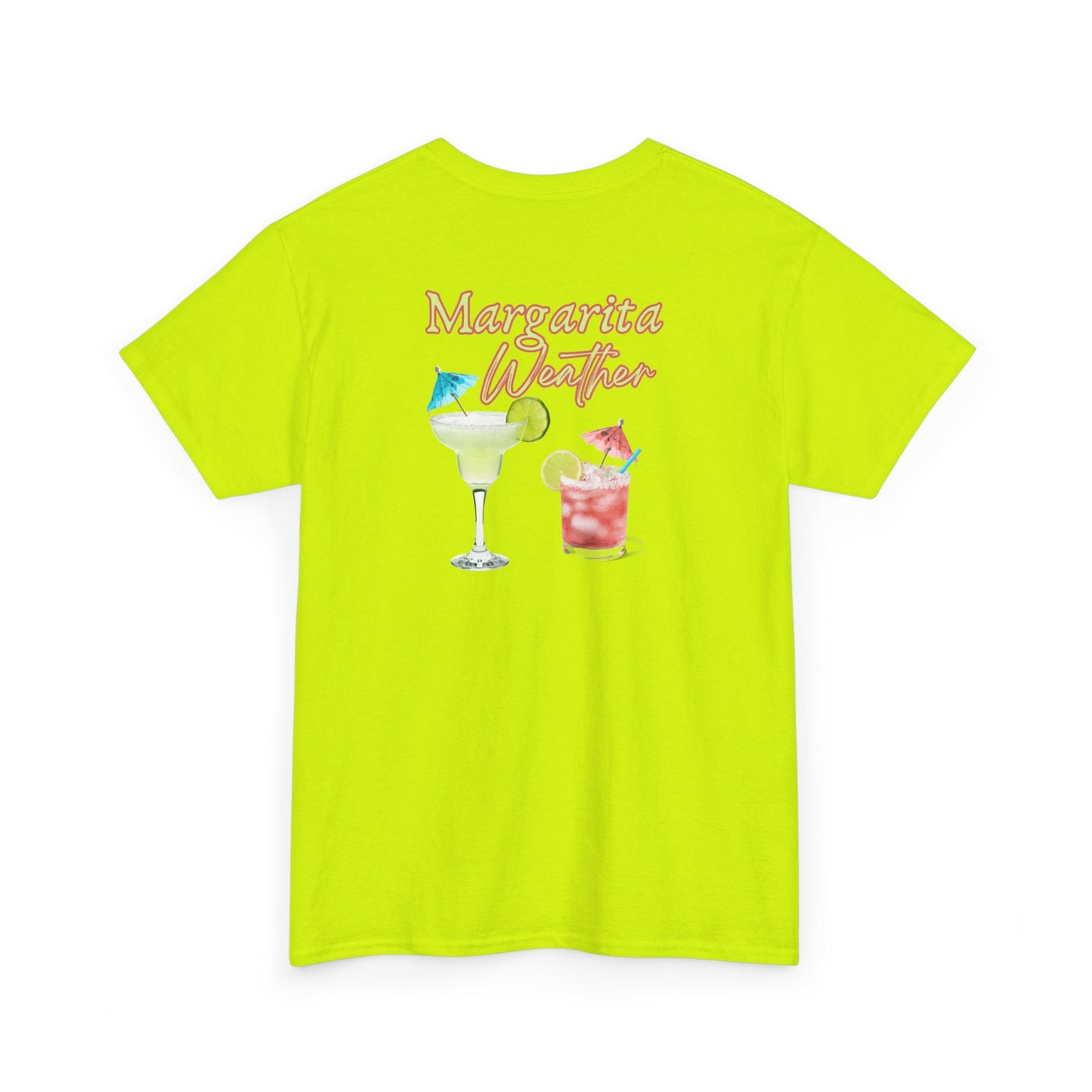 Margarita Vibe Unisex Heavy Cotton Tee, Perfect for Summer Gatherings, Beach Days, Birthday Celebrations, Drink Lovers, Casual Wear