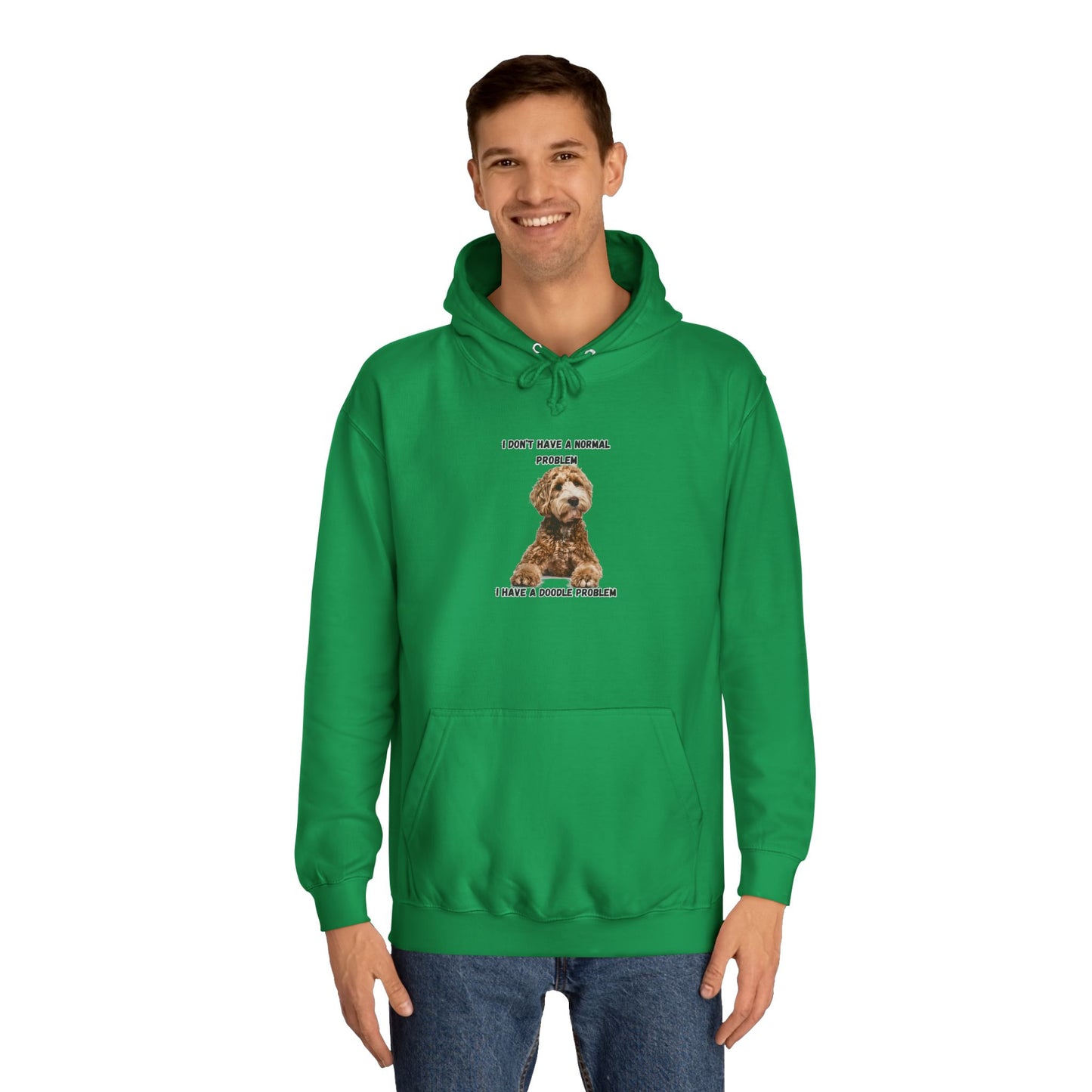 I have a Doodle Problem, Unisex College Hoodie