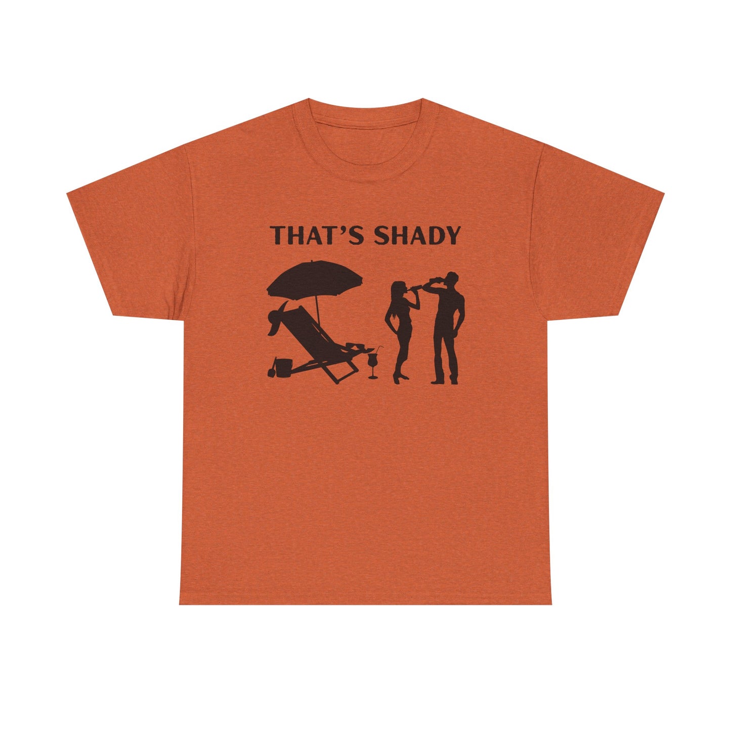Funny Summer Tee, That's Shady Quote T-Shirt, Beach Dad Gift, Pool Party Outfits, Vacation Humor Tee, Unisex Cotton Shirt