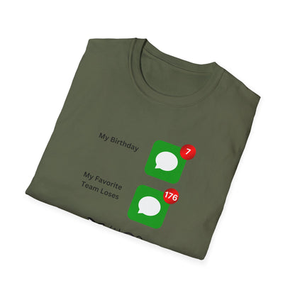 Team Loses, Unisex Softstyle T-Shirt