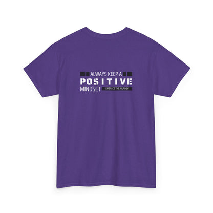 Positive Mindset Unisex Heavy Cotton Tee - Inspiring Daily Wear
