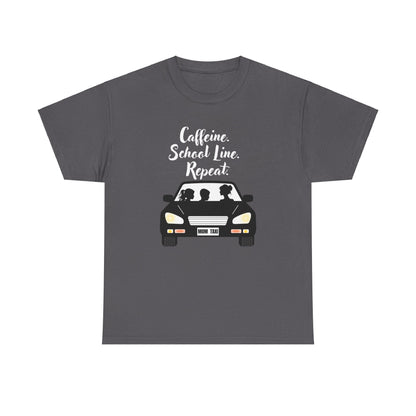 Retro Car Ride Unisex Heavy Cotton Tee - Fun Adventure Graphic Tee