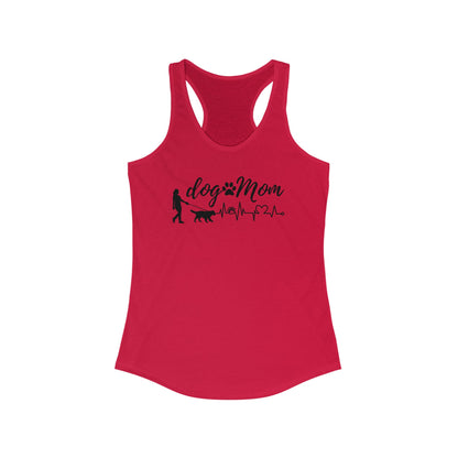 Dog Mom Racerback Tank Top - Perfect Gift for Pet Lovers
