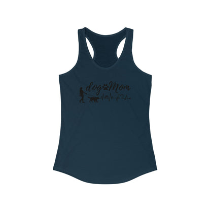 Dog Mom Racerback Tank Top - Perfect Gift for Pet Lovers