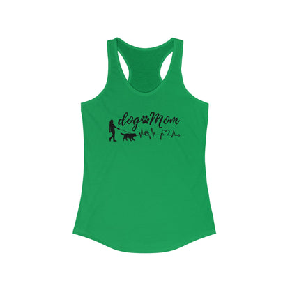 Dog Mom Racerback Tank Top - Perfect Gift for Pet Lovers