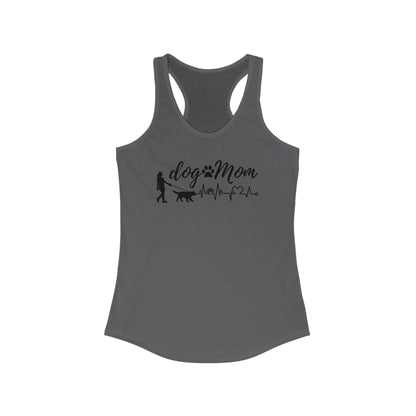 Dog Mom Racerback Tank Top - Perfect Gift for Pet Lovers