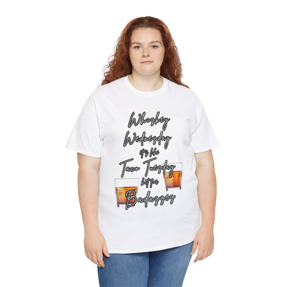 Whiskey Wednesday, Unisex Heavy Cotton Tee