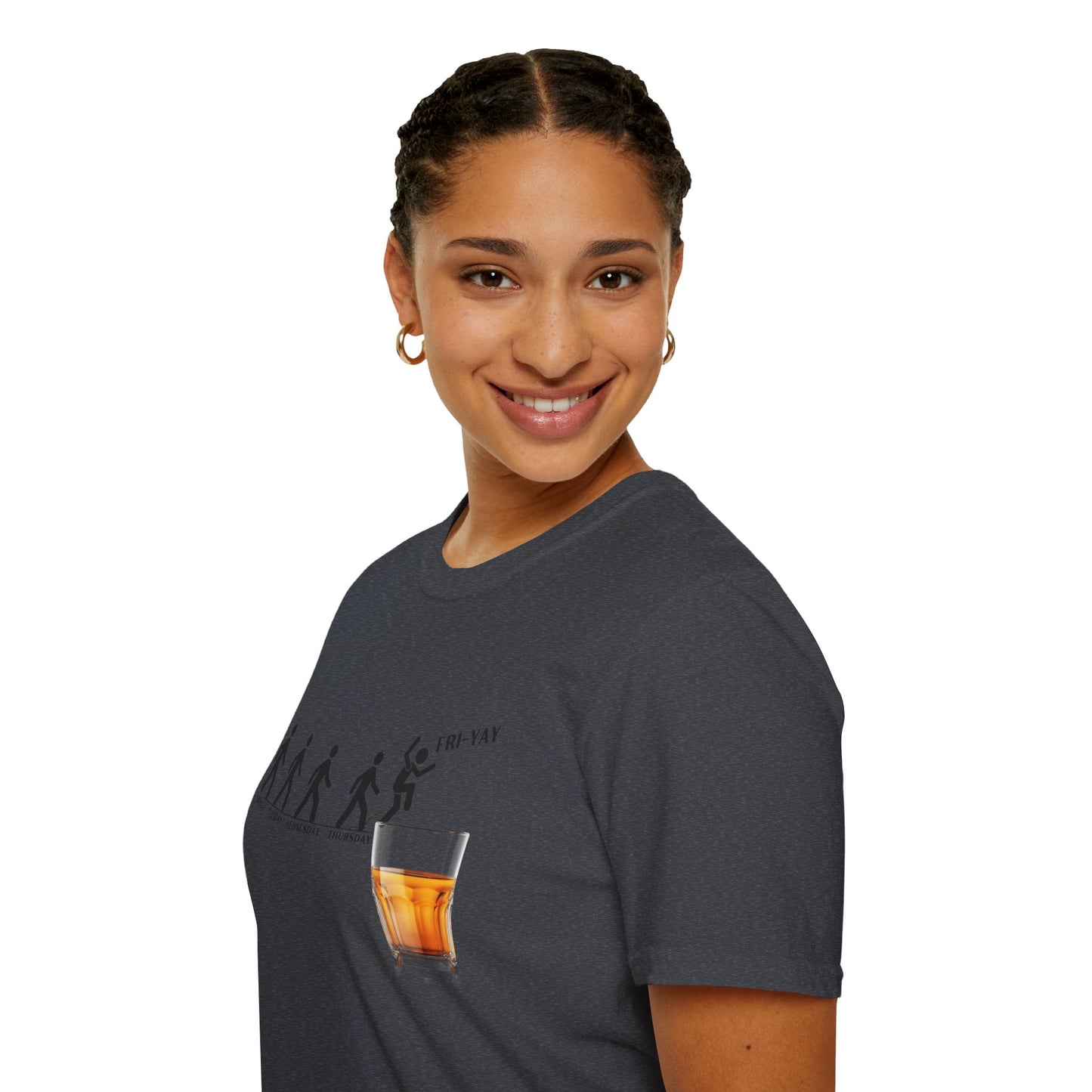Fri-YAY Whiskey, Softstyle T-Shirt