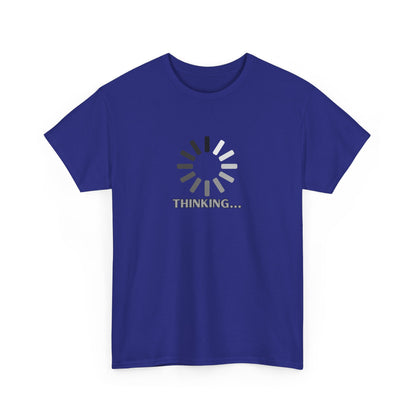 Thinking... Unisex Heavy Cotton Tee - Casual Stylish Graphic T-Shirt for Everyday Wear