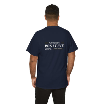 Positive Mindset Unisex Heavy Cotton Tee - Inspiring Daily Wear