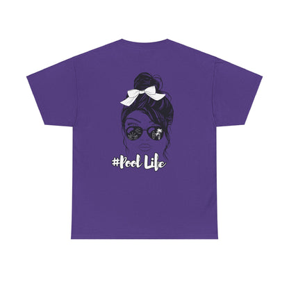 #Pool Life, Unisex Heavy Cotton Tee - Vibrant Summer Vibes