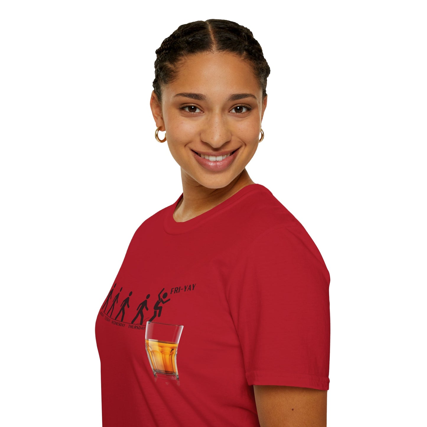 Fri-YAY Whiskey, Softstyle T-Shirt