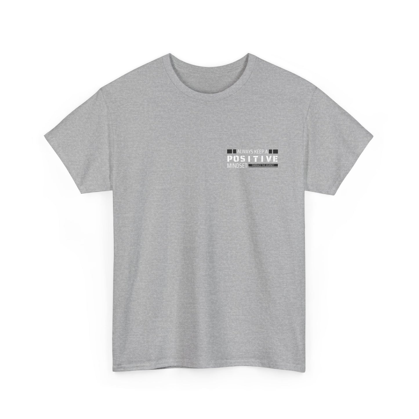 Positive Mindset Unisex Heavy Cotton Tee - Inspiring Daily Wear