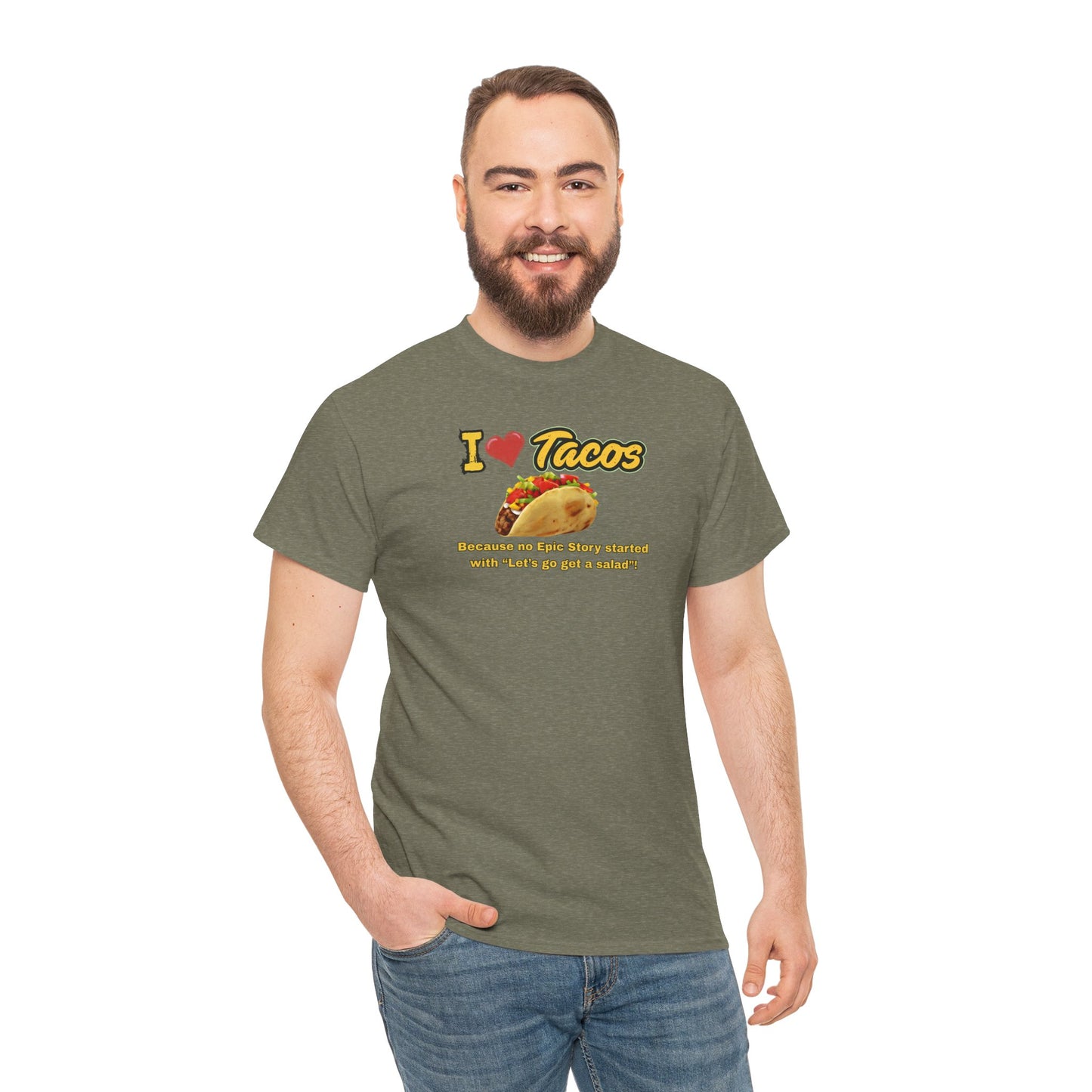 I Love Tacos Tee, Taco Lover Shirt, Foodie Apparel, Funny Gift for Taco Tuesday, Perfect for Foodie Celebrations, Casual [...]