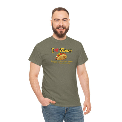 I Love Tacos Tee, Taco Lover Shirt, Foodie Apparel, Funny Gift for Taco Tuesday, Perfect for Foodie Celebrations, Casual [...]