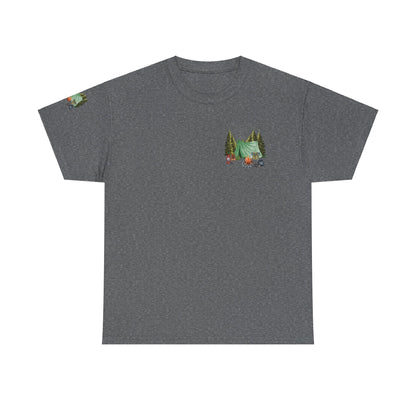 Fucking In Tents  - Outdoor Adventure Camping Tee - Unisex Heavy Cotton Shirt with Nature Design