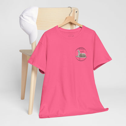 Funny Alpaca Tee, Unisex Cotton Shirt, Cute Animal Graphic Tee, Casual Wear, Gift for Animal Lovers, Birthday, Humor Apparel