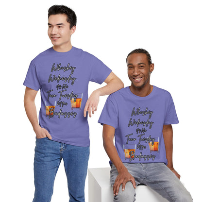 Whiskey Wednesday, Unisex Heavy Cotton Tee